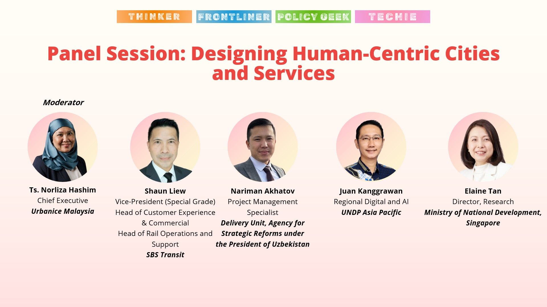 thumbnail for Panel Session: Designing Human-Centric Cities and Services